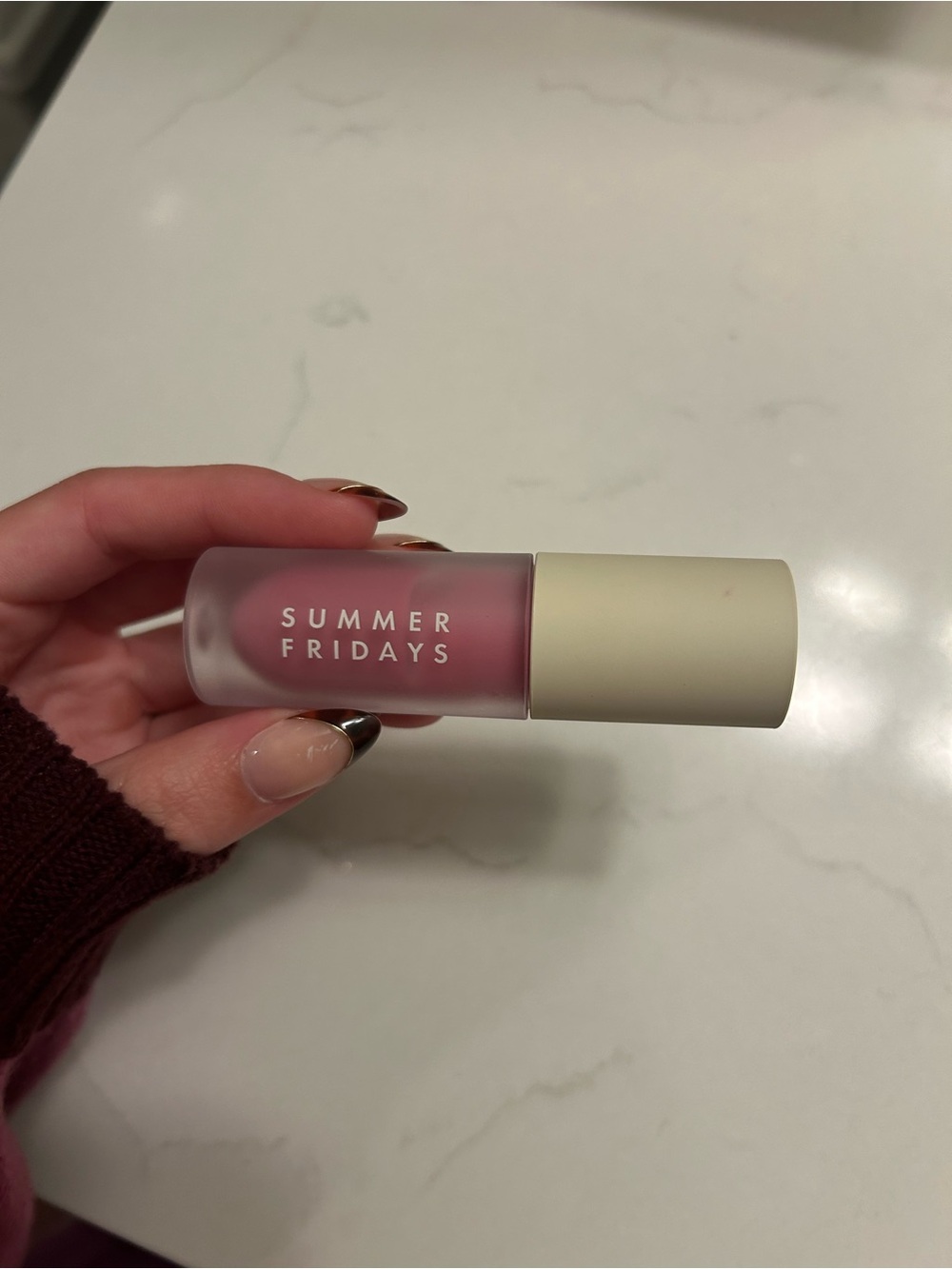 Summer Fridays Dream Lip Oil Rose Bud